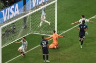 پیروزی تیم ملی آرژانتین برابر رقبا در نیمه اول بازی ها
