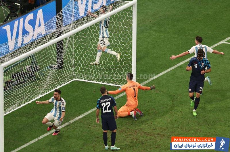 پیروزی تیم ملی آرژانتین برابر رقبا در نیمه اول بازی ها
