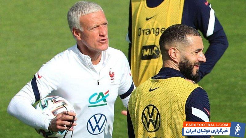 پاسخ مبهم دیدیه دشان به احتمال حضور کریم بنزما در دیدار با آرژانتین