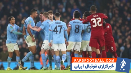 ورود پلیس به اتفاقات دیدار جنجالی منچسترسیتی و لیورپول