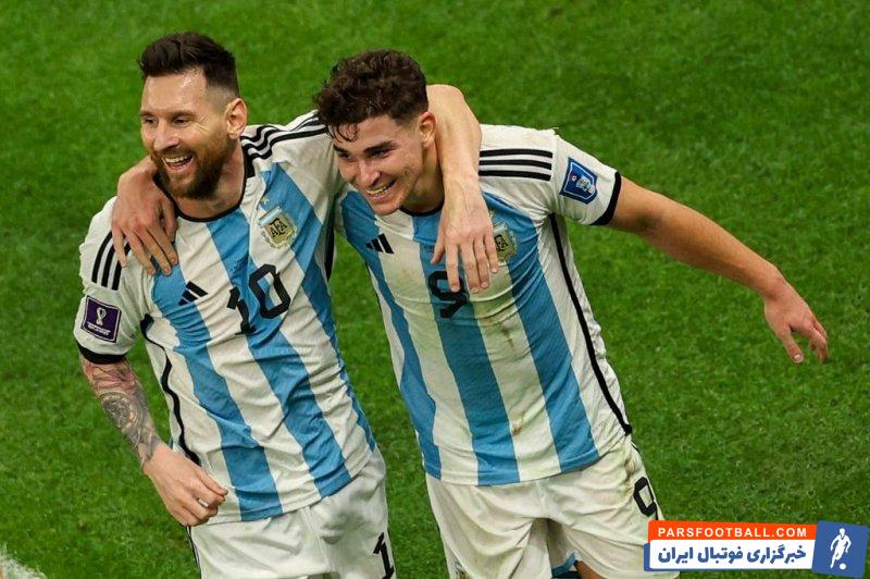 شعارهای توهین آمیز بازیکنان تیم ملی آرژانتین به برزیل و انگلیس پس از دیدار با کرواسی