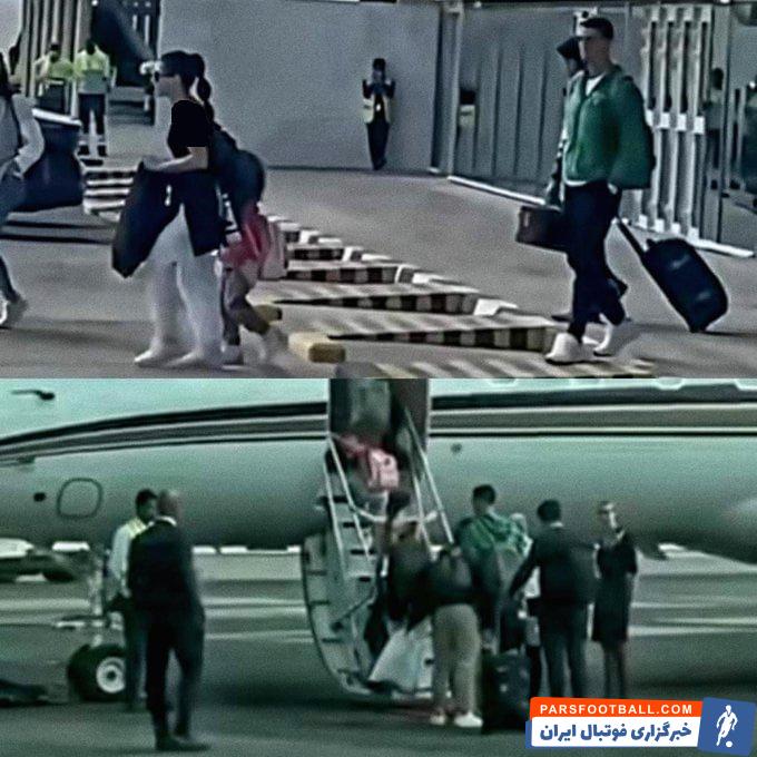 خروج کریستیانو رونالدو از قطر با جت شخصی پس از حذف پرتغال