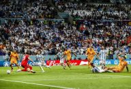 مرک خبرنگار آمریکایی در خلال دیدار تیم ملی آرژانتین و هلند بر اثر سکته قلبی