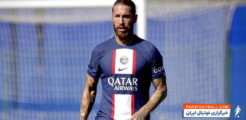 جدایی احتمالی سرخیو راموس از پاری سن ژرمن به دلیل عدم تمدید قرارداد