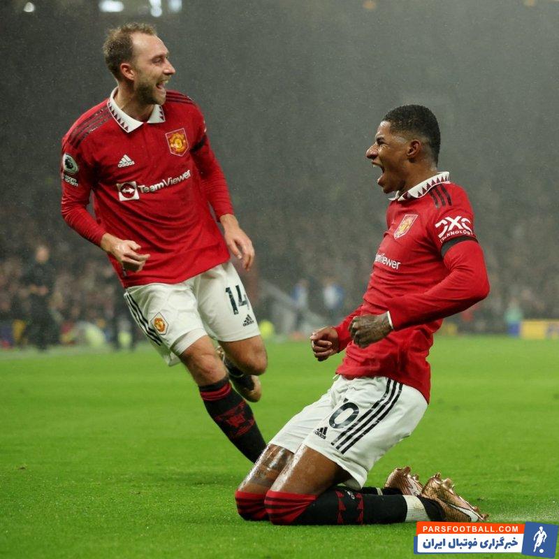 پیروزی بی دردسر منچستریونایتد برابر ناتینگهام فارست در اولدترافورد