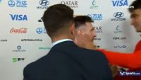 رفتار حرفه ای زلاتکو دالیچ با لیونل مسی در پایان دیدار آرژانتین و کرواسی