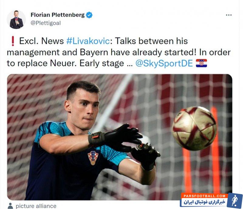 آغاز مذاکرات بایرن مونیخ با مدیربرنامه های دومینیک لیواکوویچ برای جذب وی در زمستان