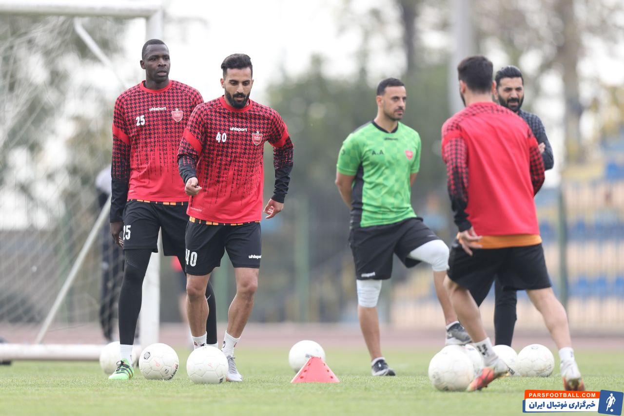 پرسپولیس ؛ میلاد سرلک به تمرینات سرخ ها بازگشت