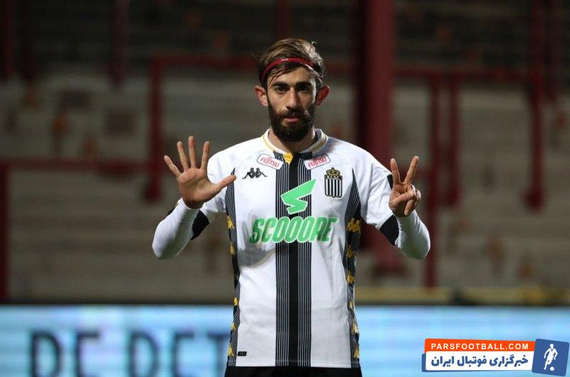 علی قلی زاده از لیست تیم شارلروا بلژیک خط خورد