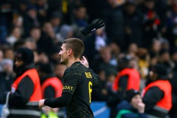 اخراج مارکو وراتی در دیدار با رنس پس از تکل وحشتناک روی بازیکن حریف