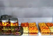 بادام زمینی با روکش پیاز جعفری