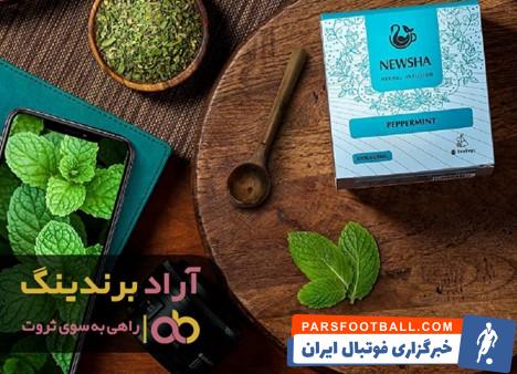 دمنوش نعناع فلفلی مثلثی نیوشا