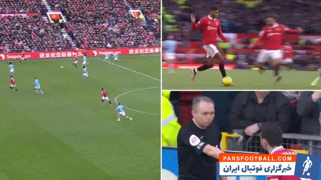 یونایتد ؛ بیاینه لیگ برتر : هیچ لمس توپی از سوی راشفورد دیده نشد