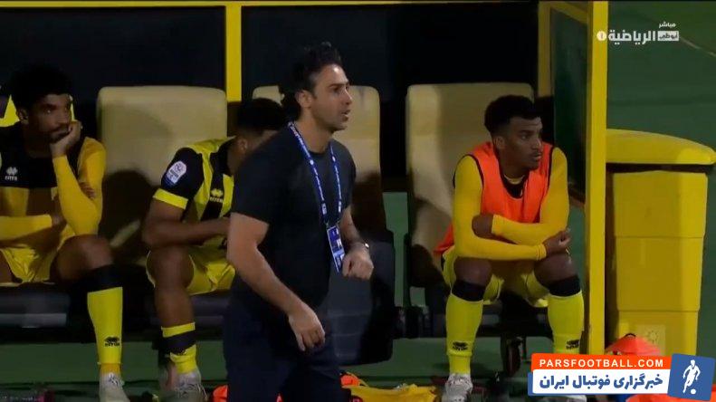 شادی جالب فرهاد مجیدی با بازیکنان اتحاد کلباء پس از برتری برابر الجزیره