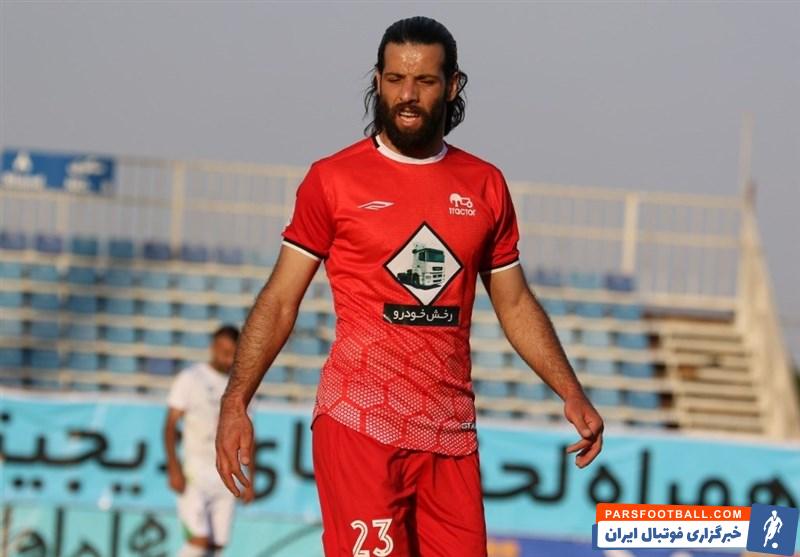 تراکتور ؛ حضور محمد عباسزاده در تمرین تراکتور