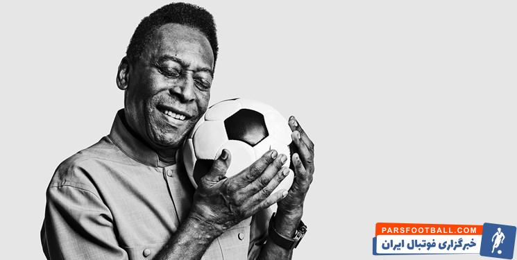 پله ؛ حضور پیکر پله در ورزشگاه سانتوس