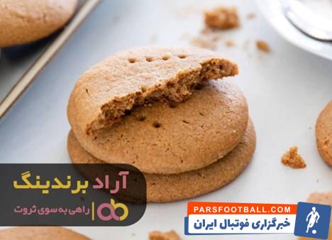 2 بیسکویت یولاف کامور