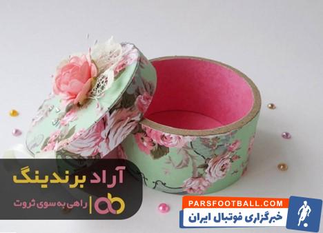 2 جعبه کادو دایره ای