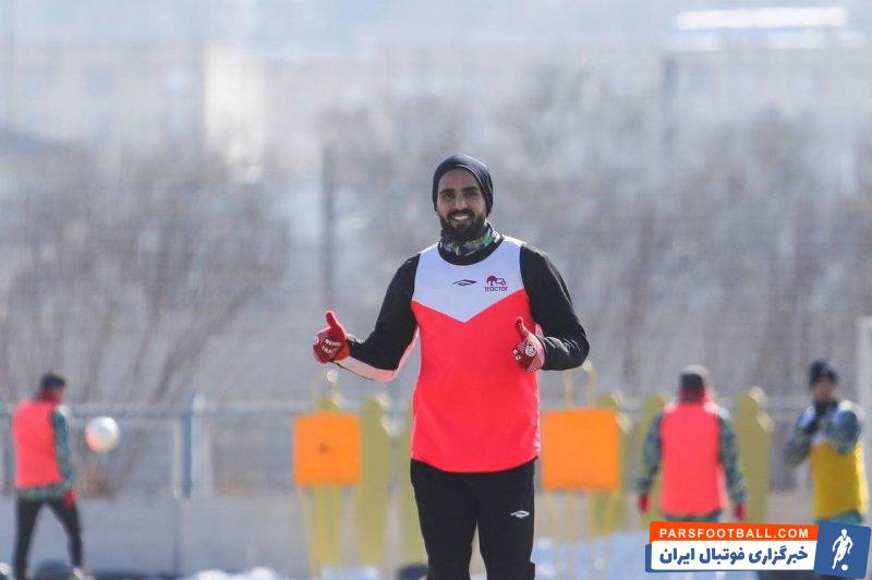 برگزاری تمرین تراکتور در سردترین روز سال در تبریز