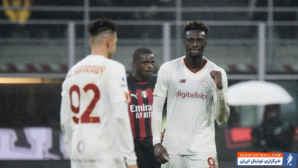 رم ؛ آبراهام زننده گل تساوی آاس رم به میلان