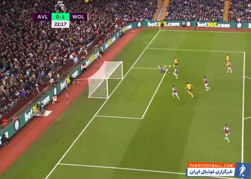 درخشش امیلیانو مارتینز برای استون ویلا در دیدار با ولورهمپتون