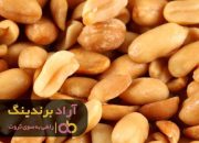 بادام زمینی پوست کنده