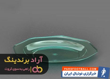 بشقاب یکبار مصرف کریستالی