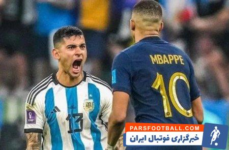 فریاد عجیب کریستین رومرو بر سر کیلیان امباپه پس از گل سوم آرژانتین