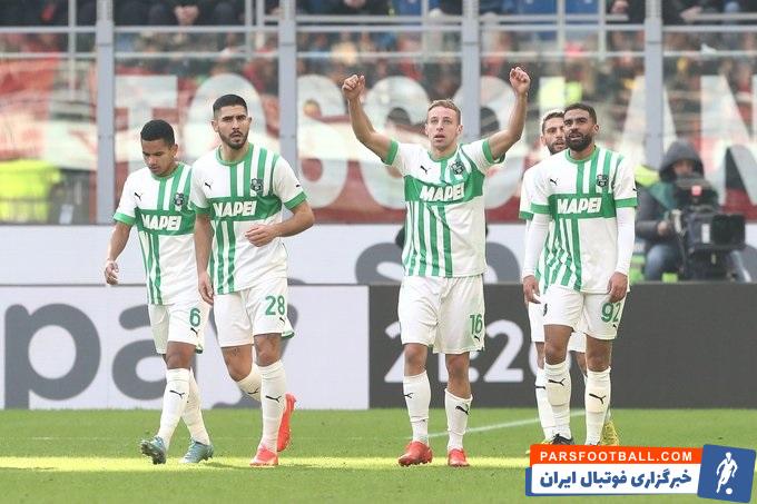 شکست دور از انتظار میلان در سن سیرو برابر ساسولو با 5 گل