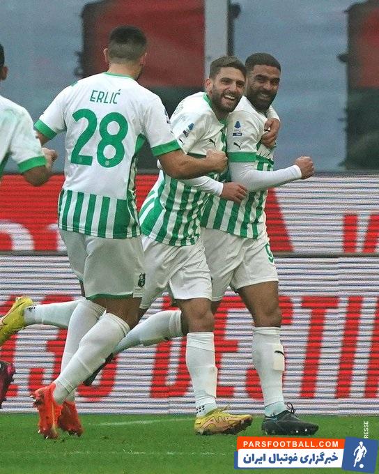 شکست دور از انتظار میلان در سن سیرو برابر ساسولو با 5 گل