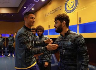 رونالدو ؛ لرزش دستان رودریگو از هیجان دیدن رونالدو از نزدیک