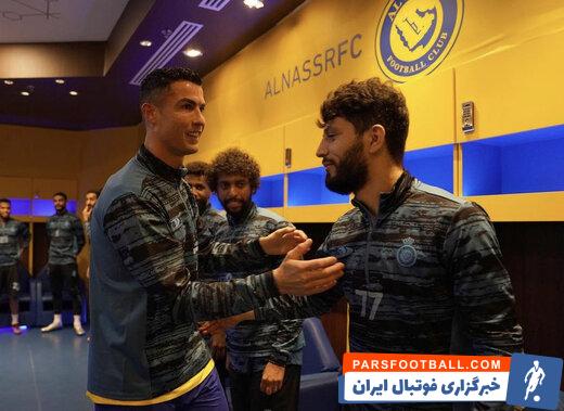 رونالدو ؛ لرزش دستان رودریگو از هیجان دیدن رونالدو از نزدیک