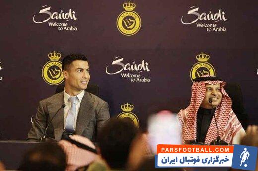 رونالدو ؛ تصویری از رونالدو بر روی برج خلیفه دبی