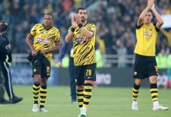 آ.اک آتن در حضور ستاره ایرانی مقابل حریفش به برتری رسید