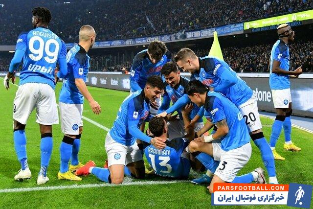 ناپولی 2-1 رم سری آ ایتالیا