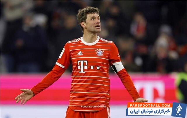 بایرن مونیخ ؛ مولر : دیگر وقت آن است که از عملکرد خود خشمگین باشیم