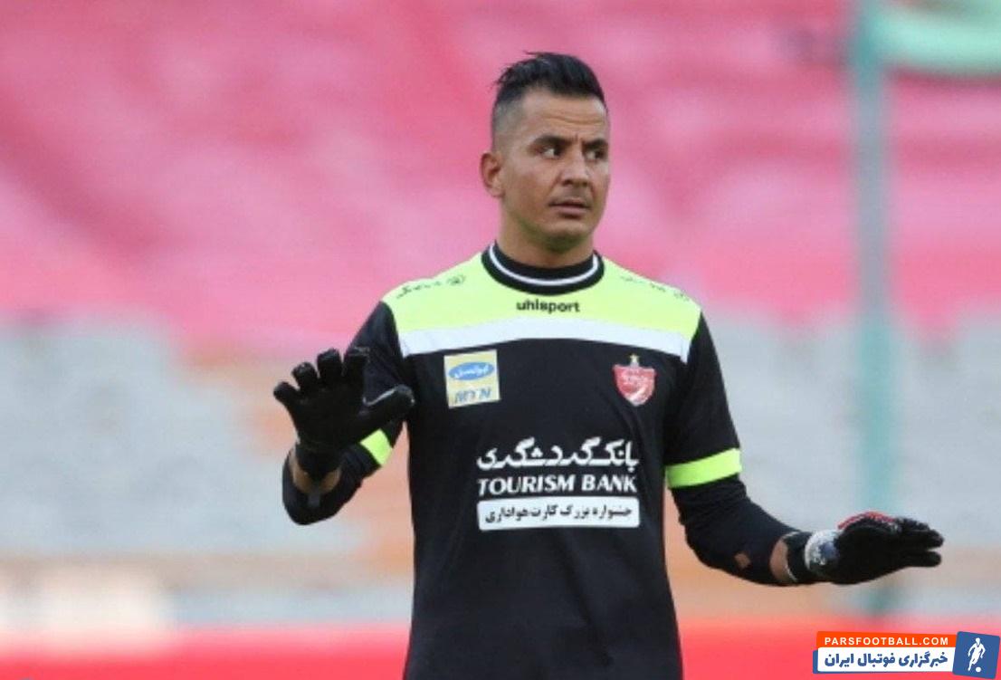 حامد لک با شکل و شمایل جدیدی مقابل گل گهر به زمین رفت