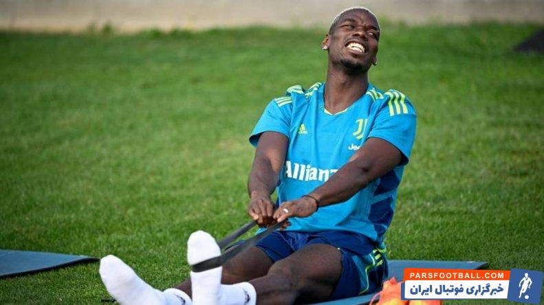 نیمکت نوشینی پل پوگبا در دیدار یوونتوس و مونزا پس از بازگشت به میادین