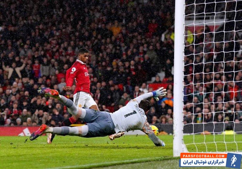 برتری قاطعانه منچستریونایتد برابر بورنموث با 3 گل در اولدترافورد