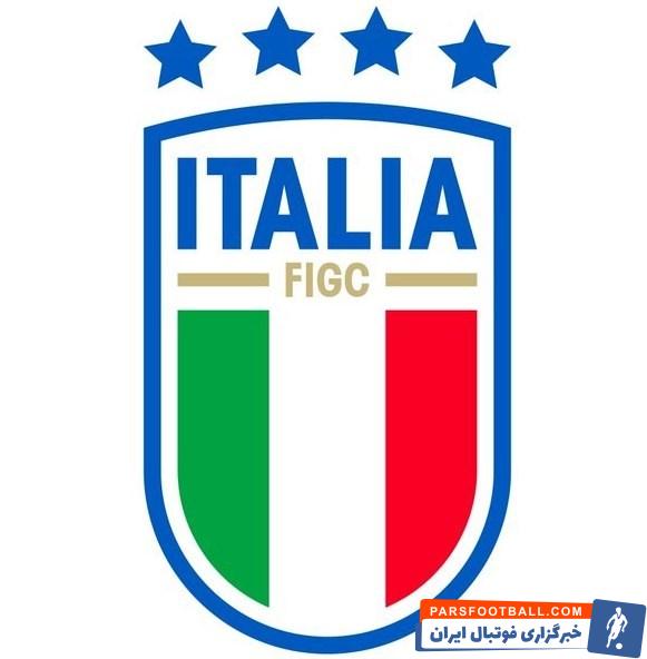 لوگوی جدید فدراسیون فوتبال ایتالیا با 4 ستاره