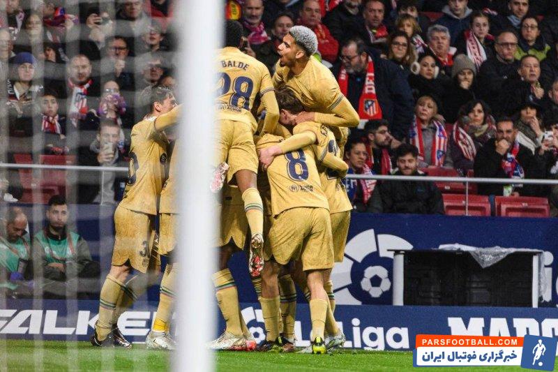 پیروزی بارسلونا برابر اتلتیکو مادرید با تک گل عثمان دمبله