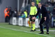 خوشحالی دیوانه وار مکس آلگری پس از گل سوم یوونتوس به آتالانتا