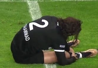 تعویض اجباری محمد نادری در دیدار آلتای و پندیک به دلیل مصدومیت شدید