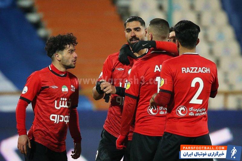 گلزنی رضا اسدی برای تراکتور در اوقات اضافه برابر استقلال