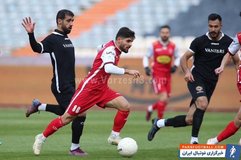 انگیزه بالای محمد عمری برای گلزنی در سومین بازی پیاپی با پیراهن پرسپولیس