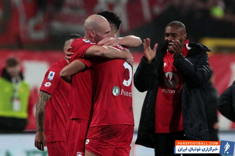 توقف اینتر در خانه مونزا با گل لحظات پایانی حریف