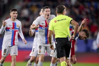 خیل مانسانو داور جنجالی بازی بارسلونا - سوسیداد در کوپا دل ری