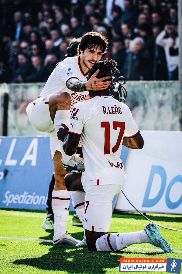 پیروزی دشوار میلان در خانه سالرنیتانا با درخشش رافائل لیائو