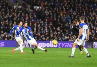 اودگارد ؛ خوشحالی جالب اودگارد بعد از گلزنی برابر برایتون