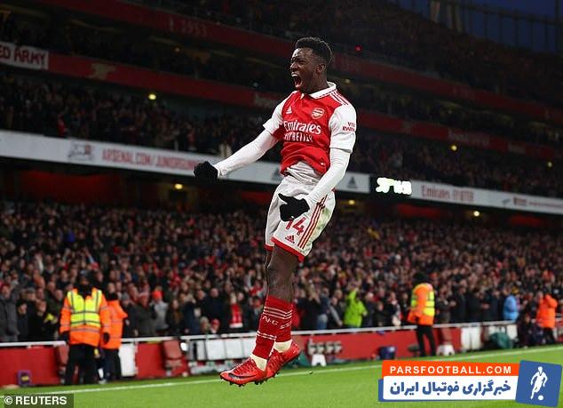 درخشش ادی انکتیا در دیدار با منچستریونایتد در غیاب گابریل ژسوس